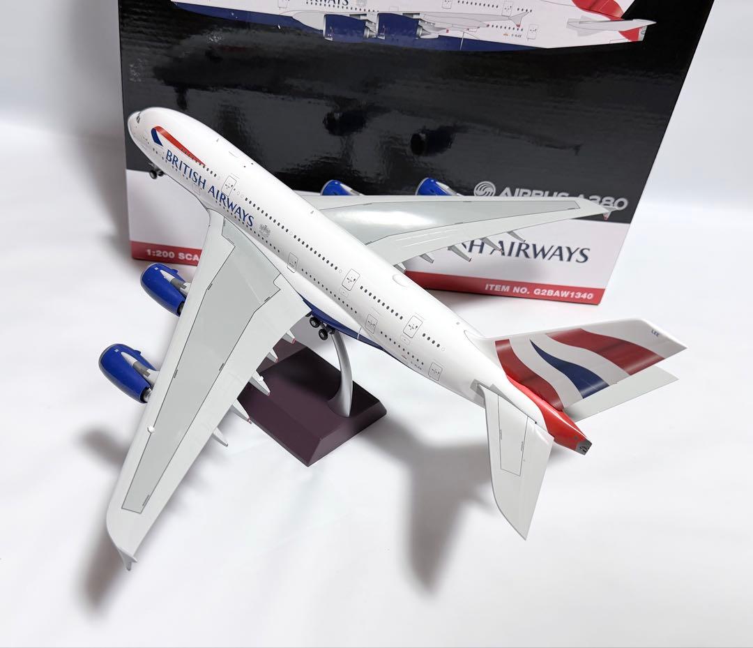 航空機・ヘリコプター Gemini 1/200 Airbus A380 British Airways