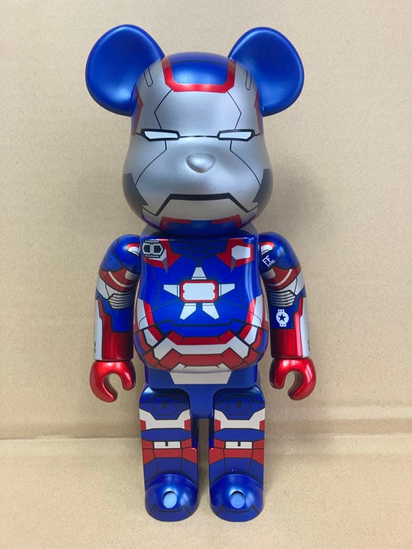 IRON PATRIOT BE@RBRICK 400 ベアブリックパトリオッ