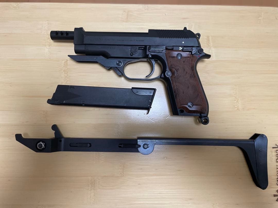 KSC M93RⅡ、MGC M93R (2丁&ストックセット)