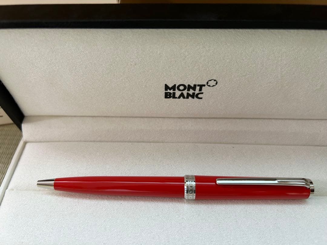 新品未使用◆モンブラン PIX ボールペン 赤 希少品　銀座伊東屋購入