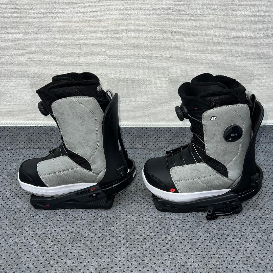 1回使用 K2 KINSLEY×STEP IN CLICKER XHB 23cm