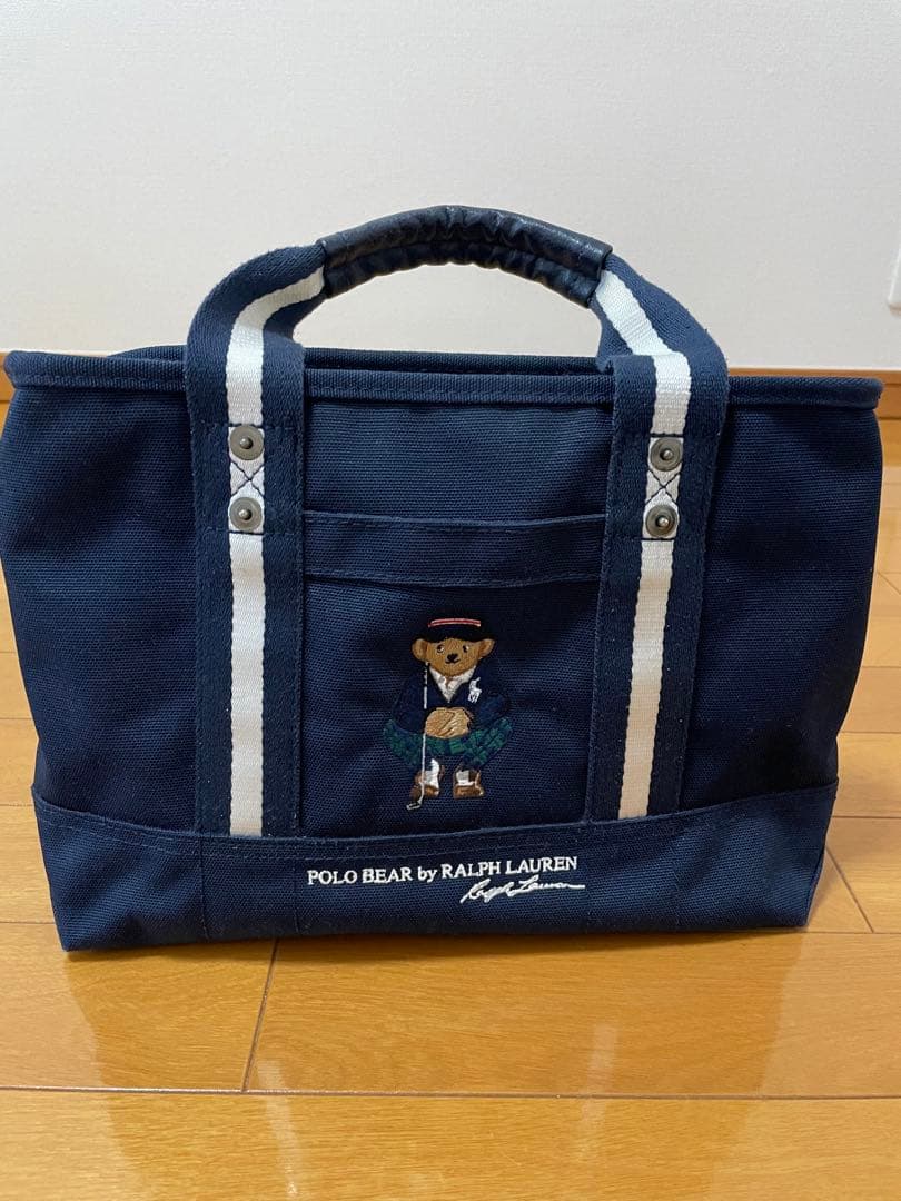 POLO GOLF RALPH LAUREN ポロベア カートバッグ キャンバス