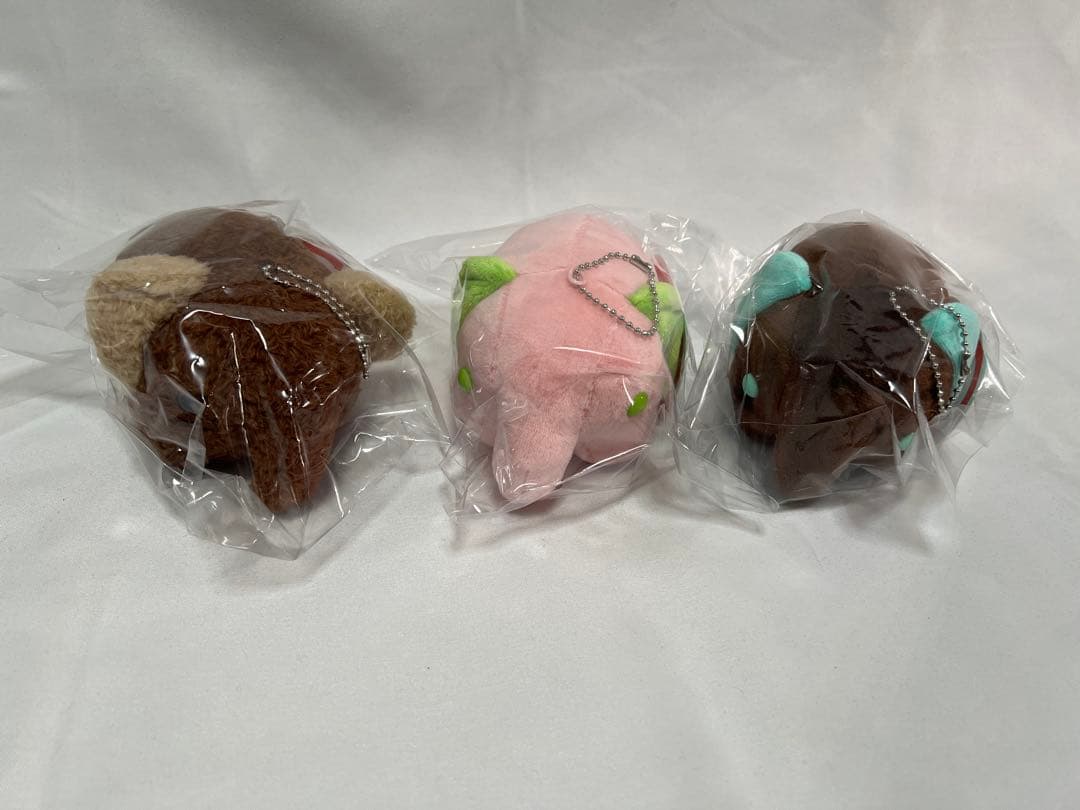 どむぞうくんとなかまたち ボールチェーンぬいぐるみ　３種類セット