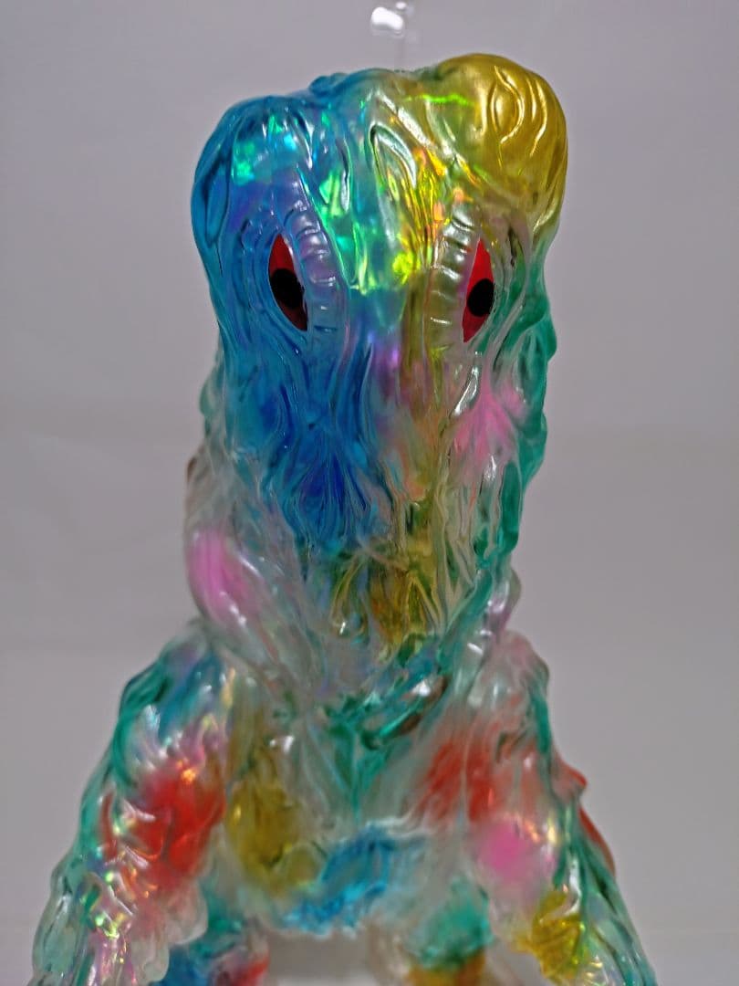 ブルマァク 復刻 ヘドラ オーロラカラー ソフビ BULLMARK