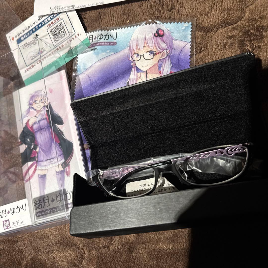 結月ゆかり コラボメガネ　執事眼鏡　純 モデル　AHS VOICEROID