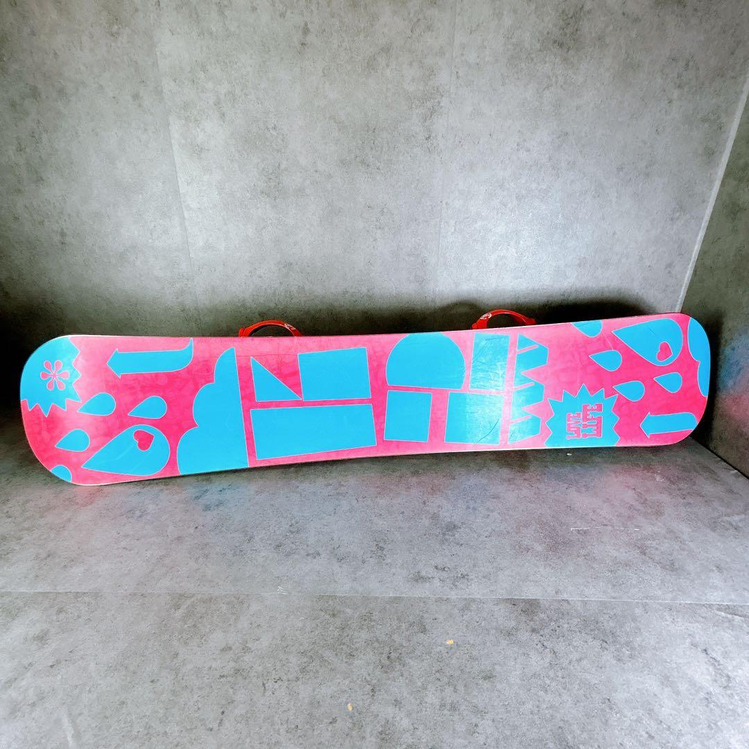 K2ケーツーvoom 143センチ×バイン　スノーボード2点セット