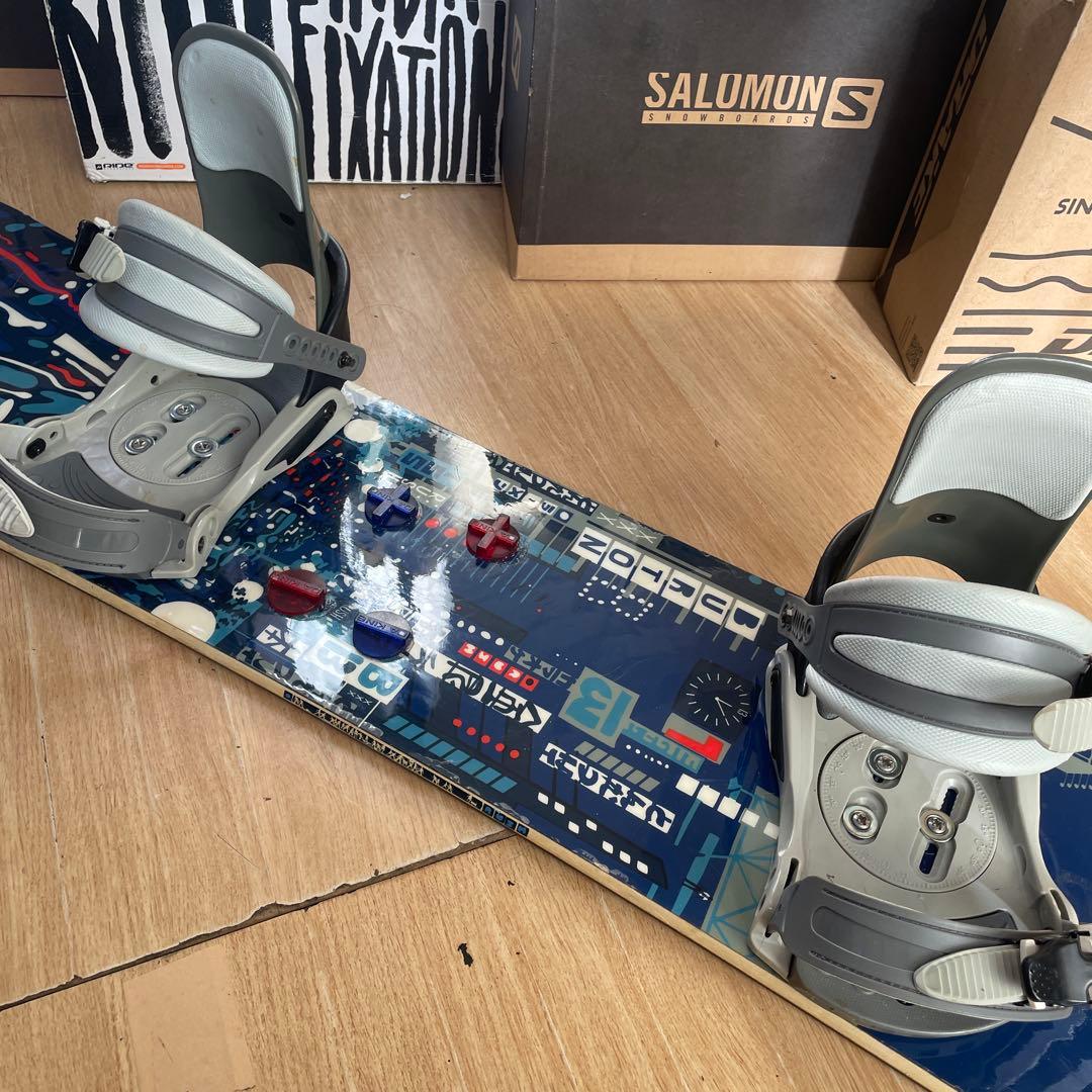 BURTON　バートン　RUSH　155㎝　バインディング付スノーボードセット