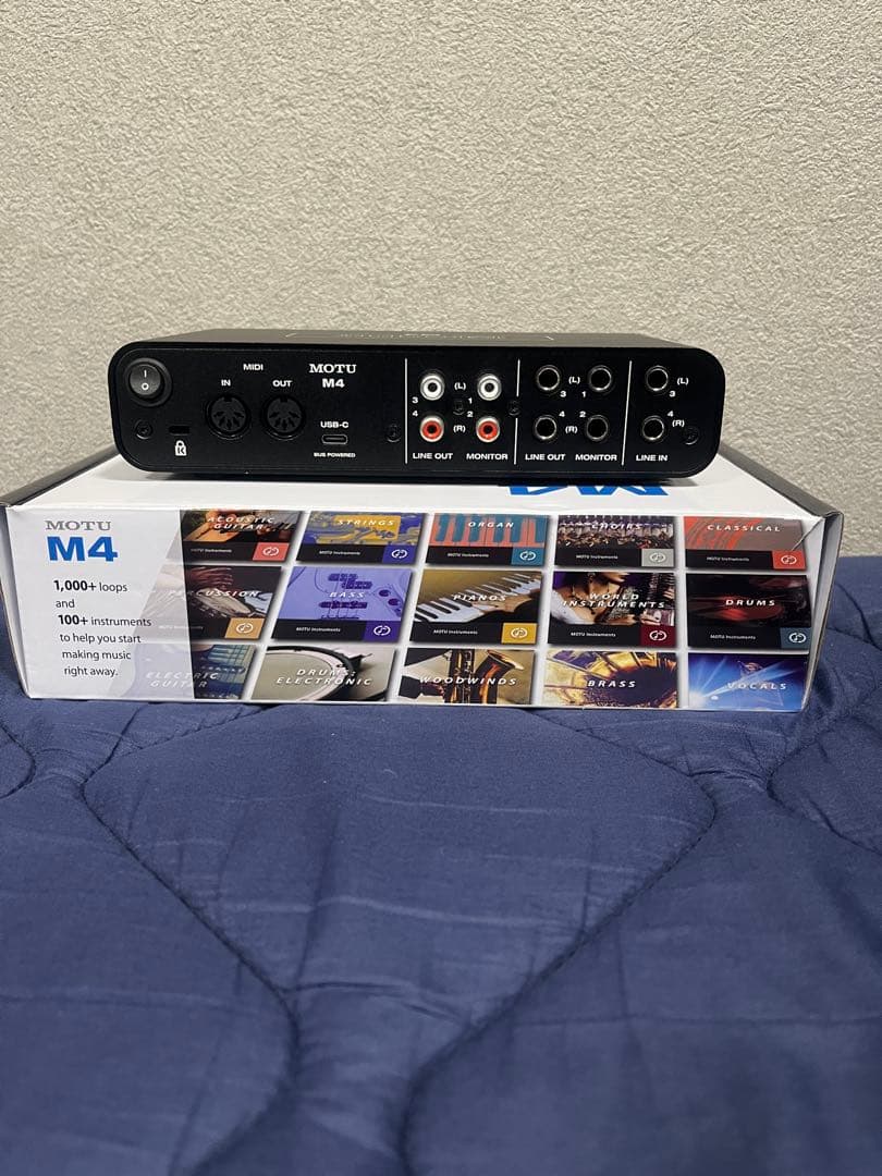 MOTU M4オーディオインターフェース