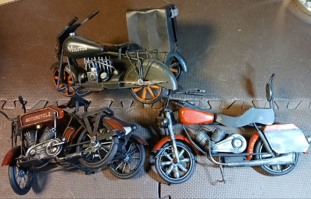 レトロ　バイクセット