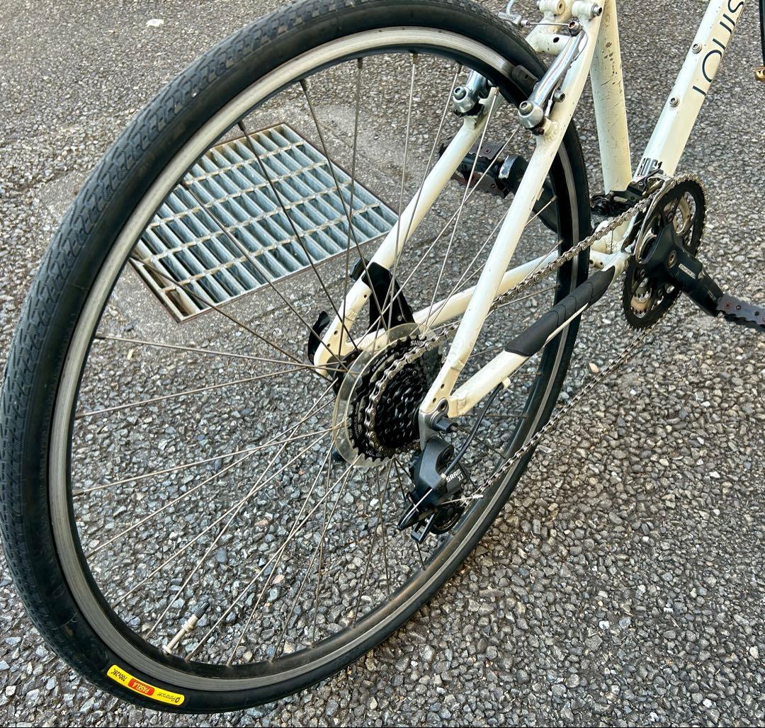 ルイガノ シャッセ 700c ホワイト 引き取り限定