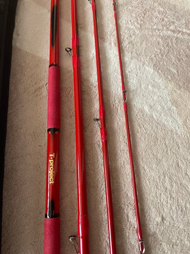【最終:期間限定】T・project ティープロジェクト石鯛竿　赤