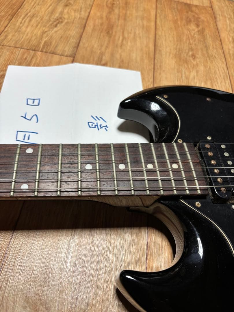 k*u様 Epiphone SG エレキギターブラック　エピフォン　黒