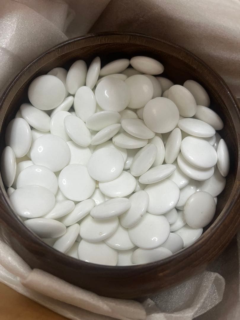 足付き碁盤・碁石セット