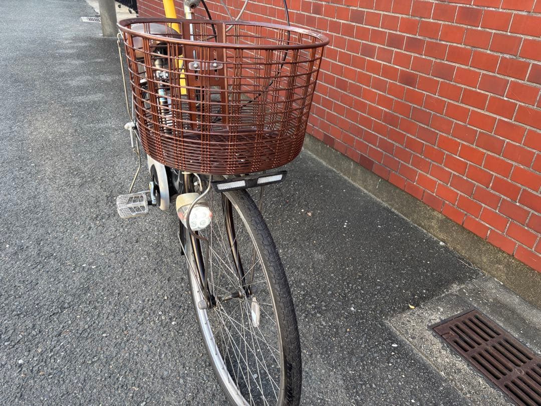 おしゅし Panasonic 電動アシスト自転車 ダークブラウン