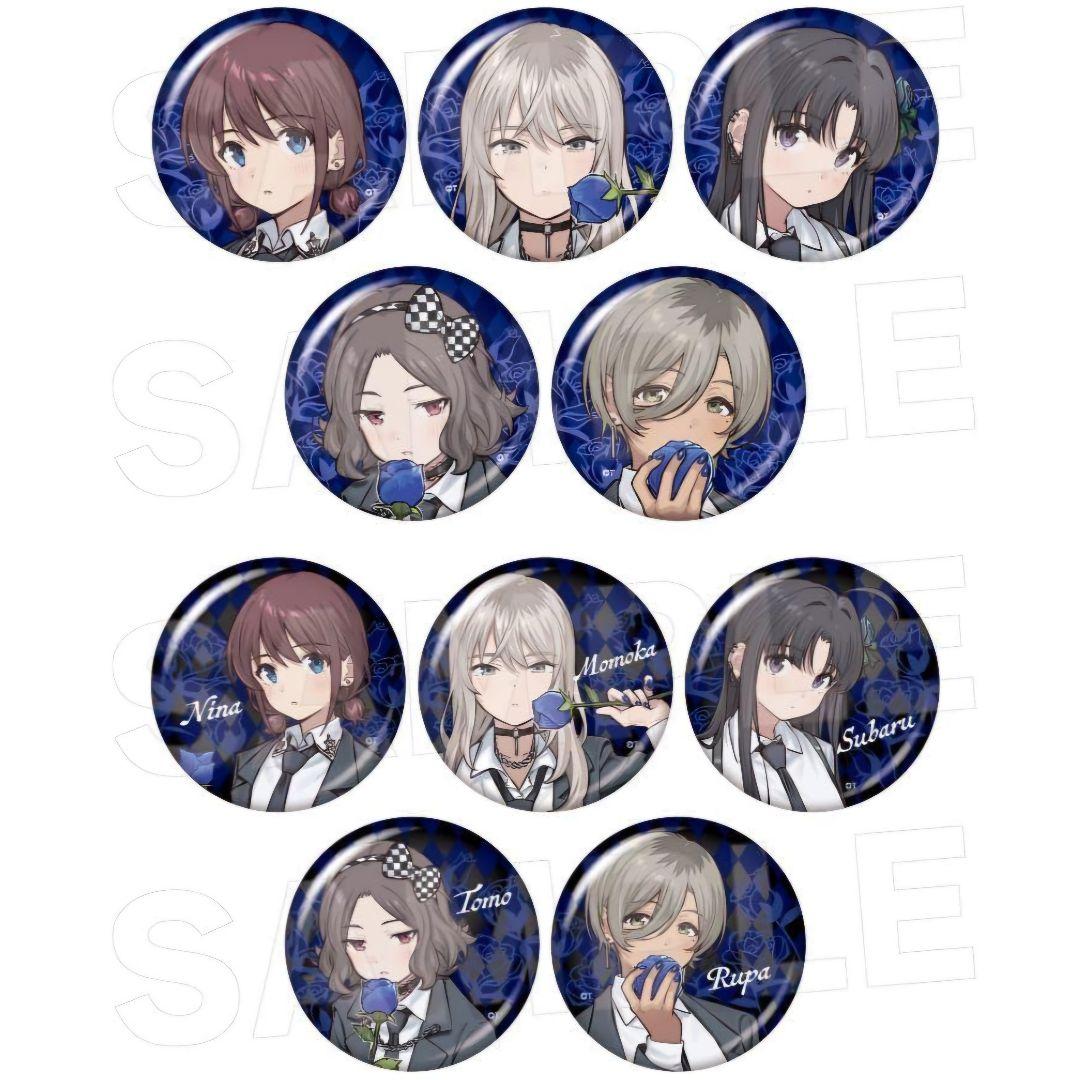 【新品未開封】ガールズバンドクライ　ヴィレヴァン　Cry Rose　缶バッジ