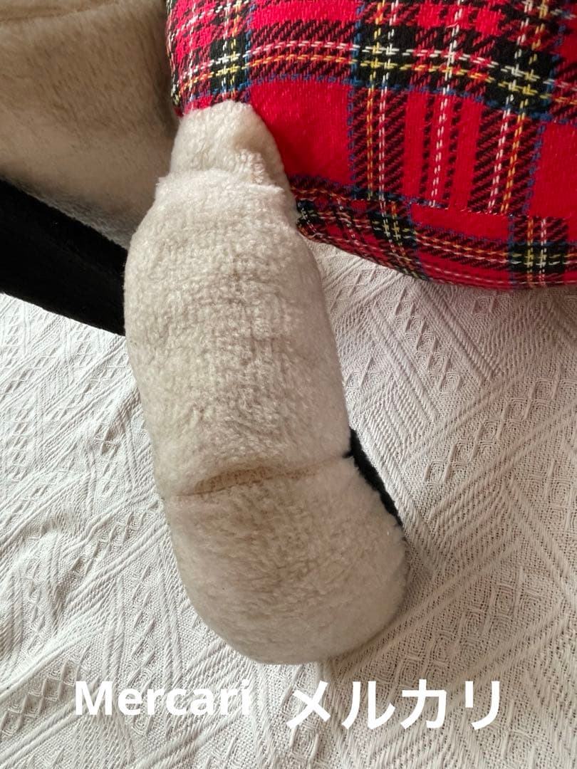 【特大約80cm】昭和レトロ　犬　ぬいぐるみ　ビィンテージ　当時物　メーカー不明