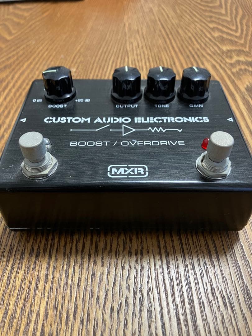 MXR Boost/Overdrive ギターエフェクター