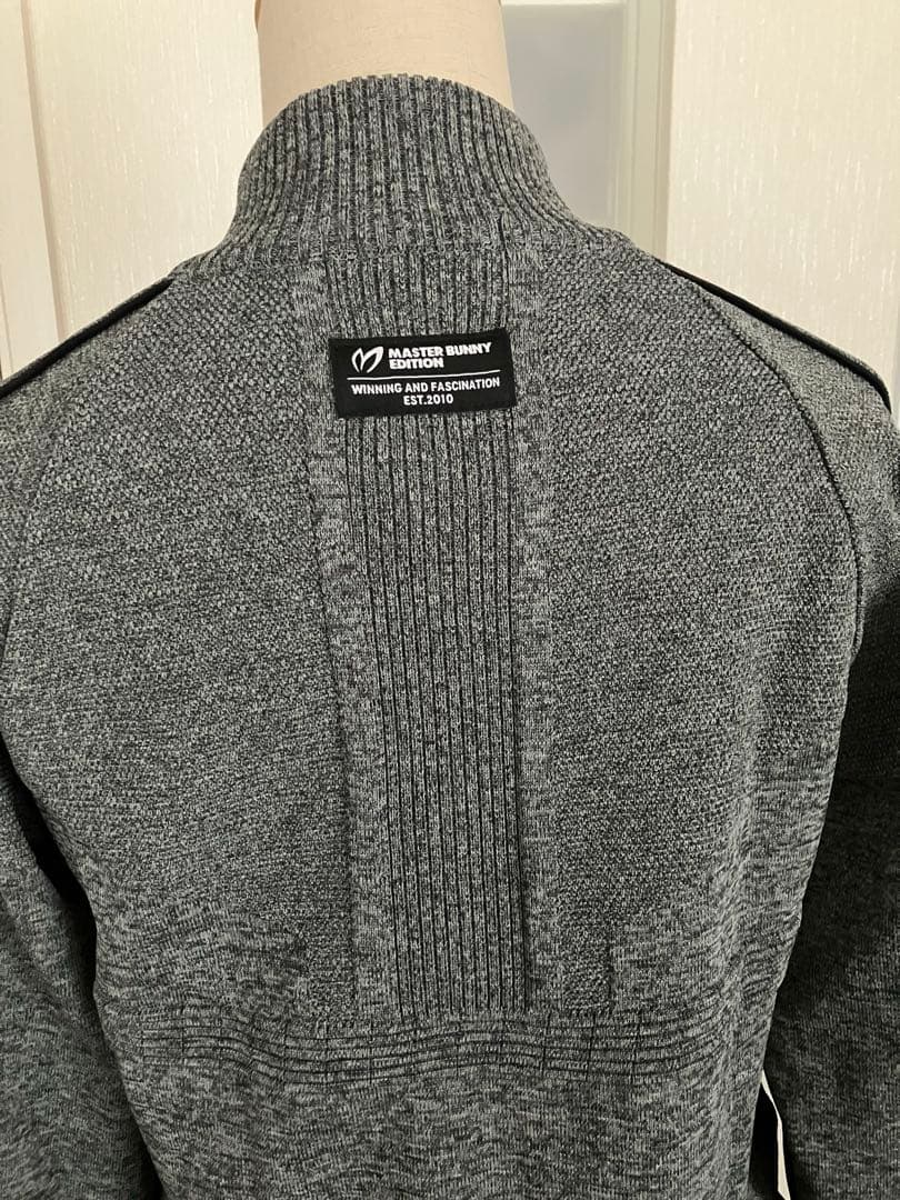 ⭐️極美品⭐️マスターバニー　ジップアップジャケット　ラインロゴ　モックネック