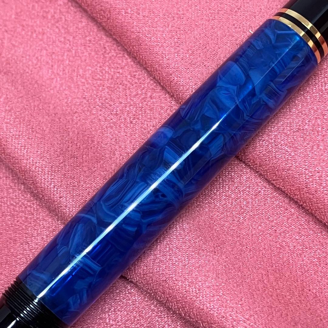 ◻️ペリカン SOUVERAN M800 ブルー・オー・ブルー 18C BB