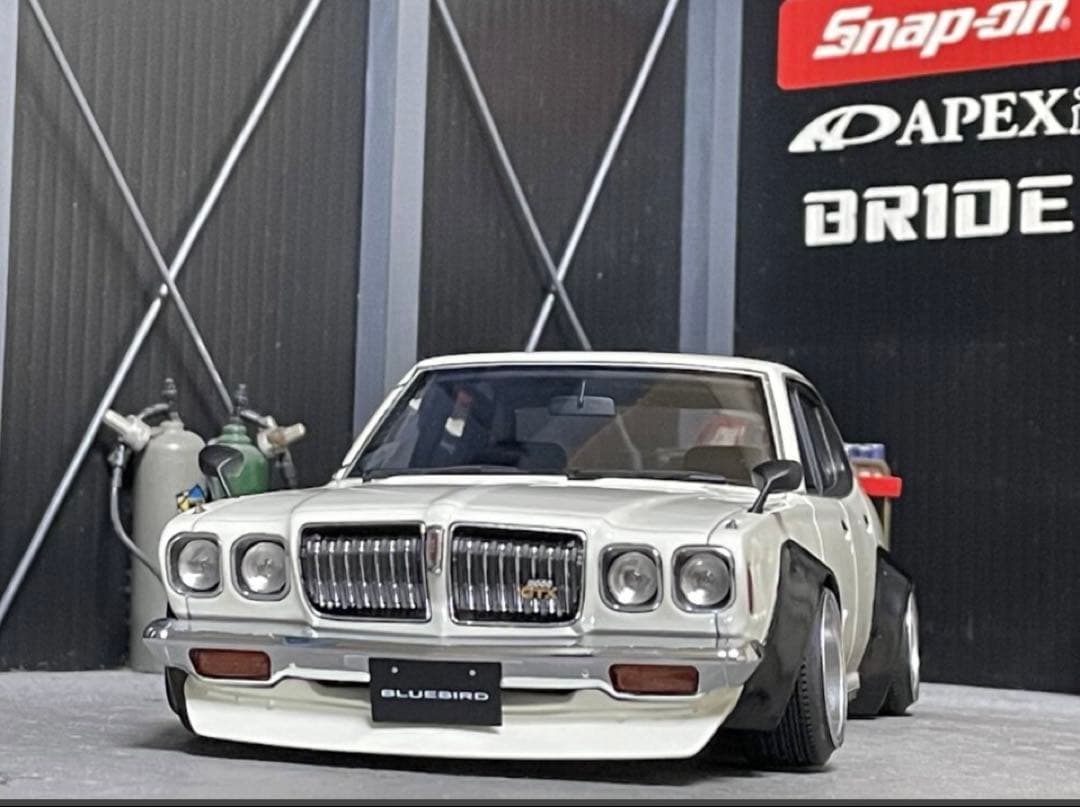 1/18ミニカー　IG サメブル　★新品【改】カスタム★セミワークスフェンダー