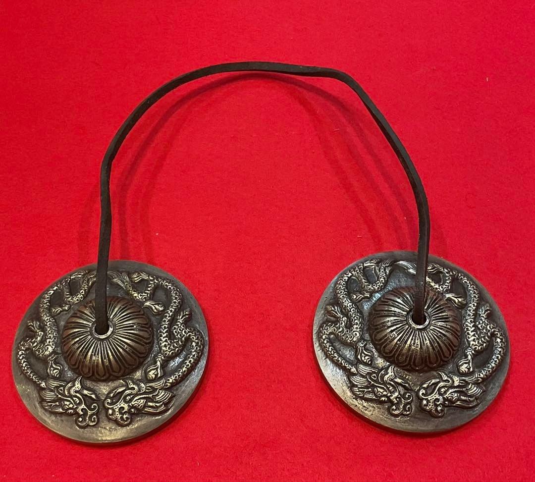 SPECIAL GOLD BROWN ティンシャ｜龍・ドラゴン｜専用ケース付