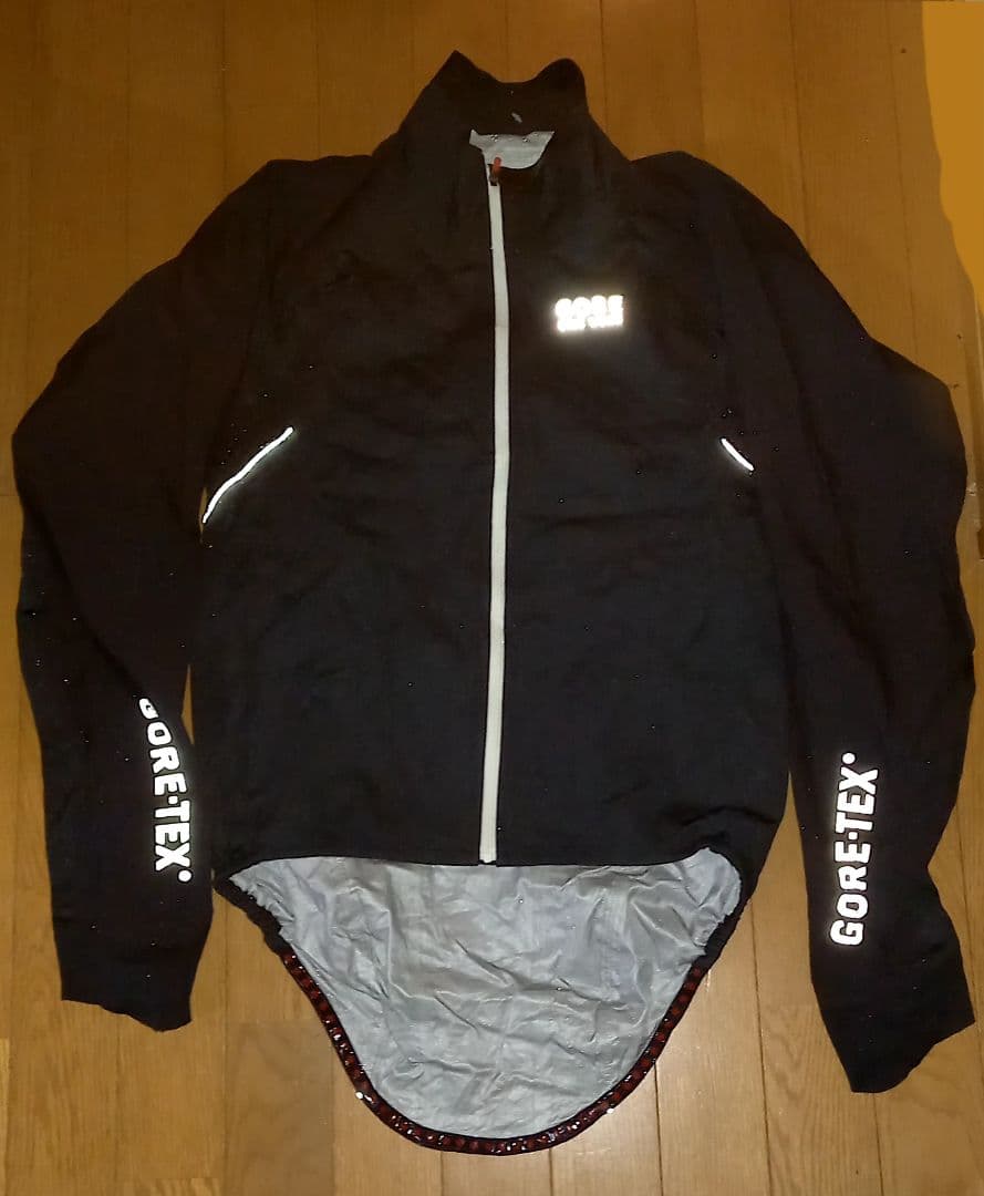gore bike wear gore-tex サイクルジャケット　ブラック