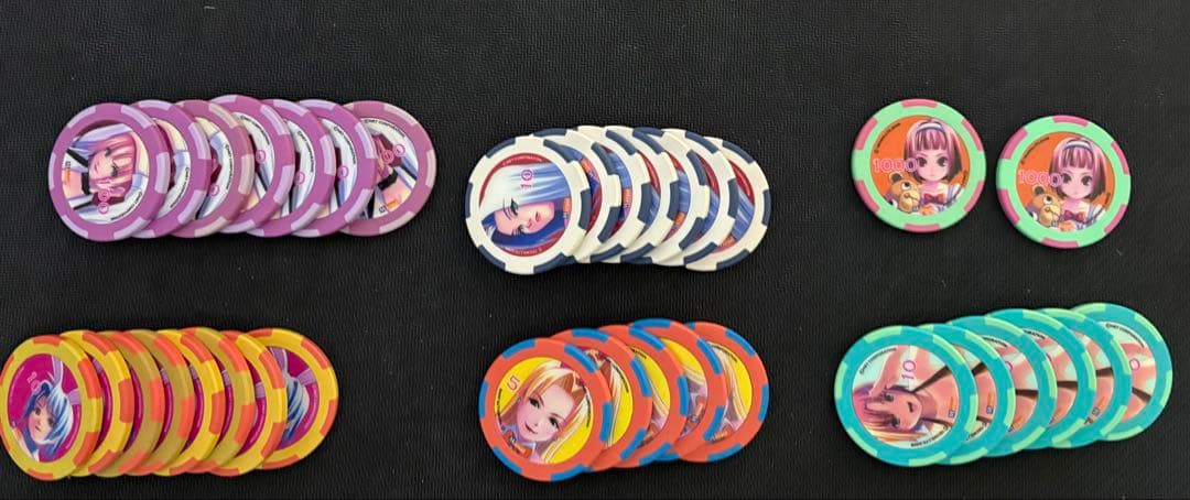 リオデカーニバル カジノチップ　35枚まとめ売り