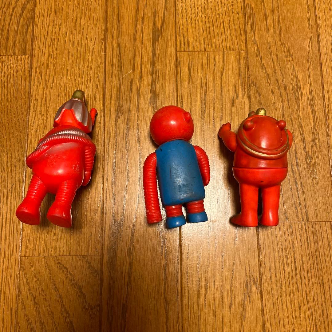 【昭和ソフビ 】ロボコン ロボパー/ロボショー/ロボドロ