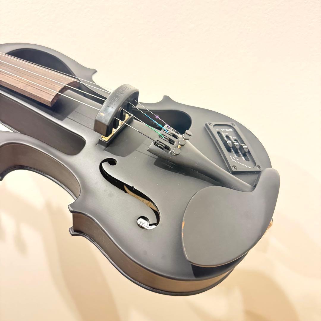 Hallstatt ハルシュタット CV-210E エレキバイオリン 黒
