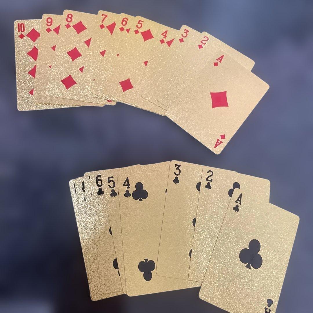 ♥️シルバー・ゴールド トランプセット