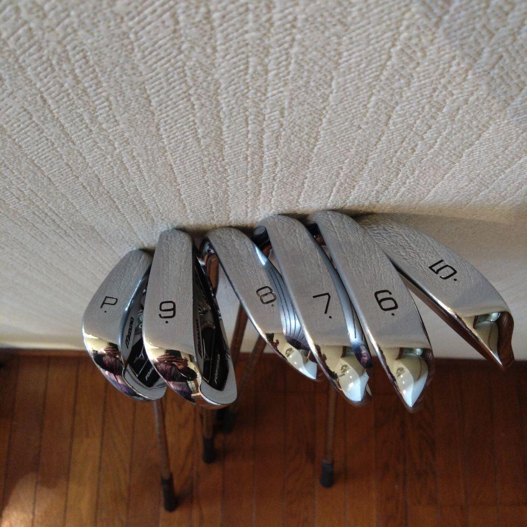 美品！！ミズノjpxIIIアイアンセット。5番〜Ｐまで