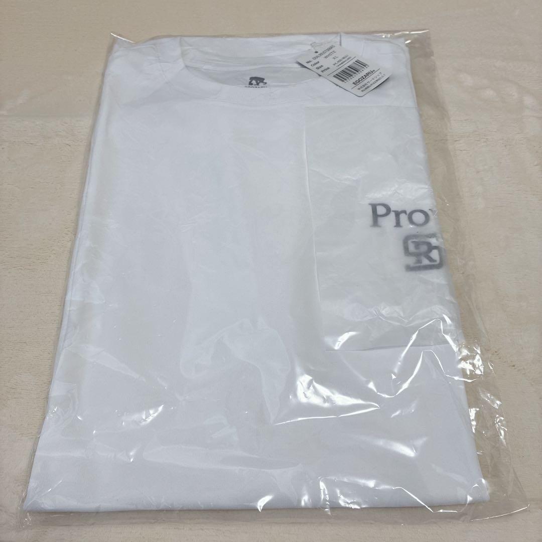 エゴザル RIKU Prove RS ロゴTシャツ XL ホワイト 瀬川琉久