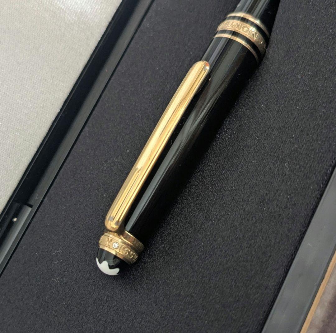 ダイヤモンド モンブラン75周年 ボールペン マイスターシュテュック
