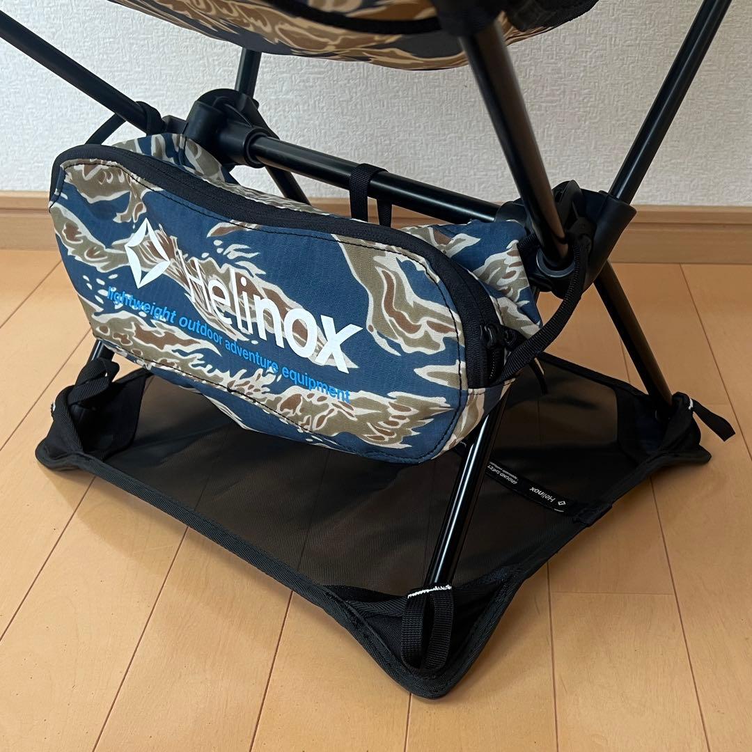 Helinox チェアワン ブルーカモ+ロッキングフット+グランドシート セット
