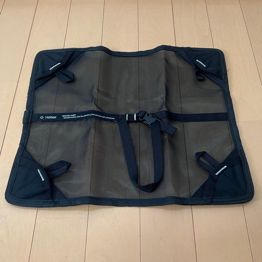 Helinox チェアワン ブルーカモ+ロッキングフット+グランドシート セット