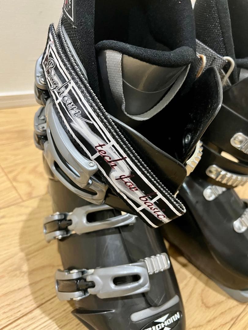 【美品•日本製】Bighorn スキーボード＋ブーツ25cm セット1回使用のみ