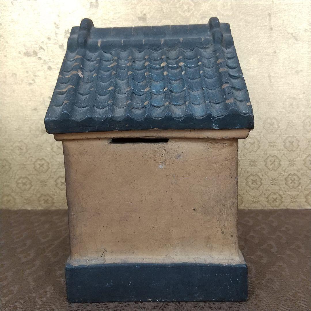 【お値下げしました！】伏見土人形　蔵型貯金箱
