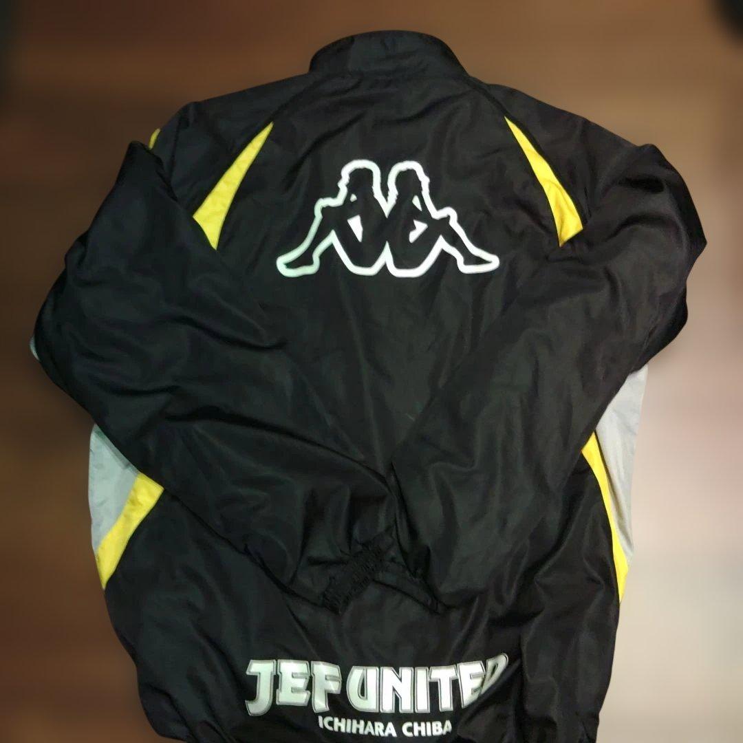 Kappa ジェフ市原千葉 ウォーマー上下 黒/黄色