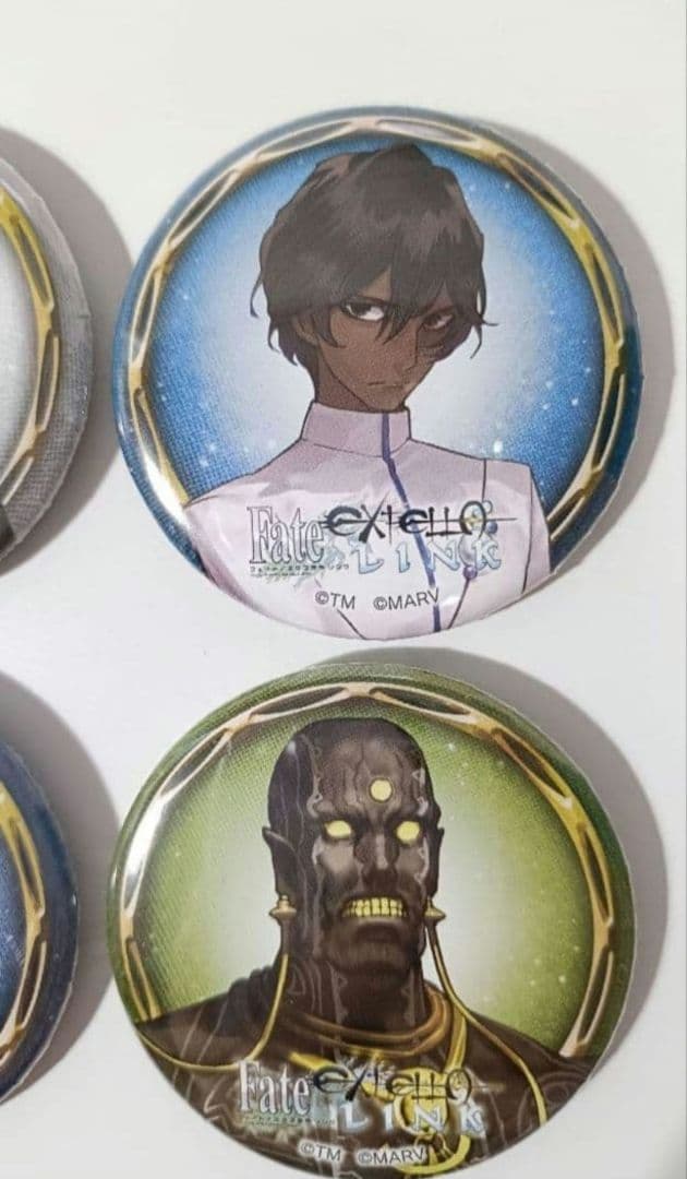 Fate/EXTELLA LINKキャラバッジコレクションVol.1アルジュナ他