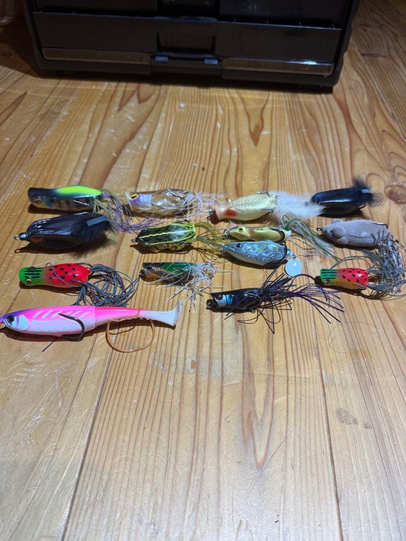 未使用多数　バス釣りルアーまとめ売り　約270点