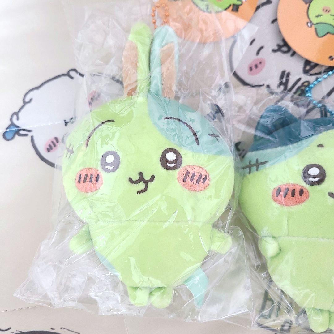 【正規品】仮装たのしい〜！マスコットハチワレ ちいかわ うさぎ 3点セット