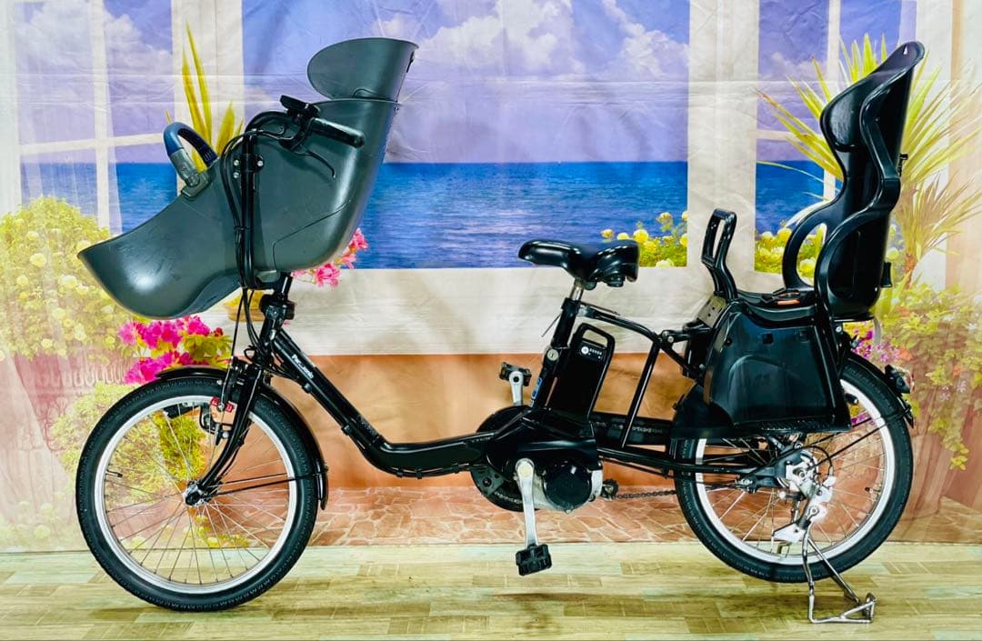 大人気ギュットCOMBIシート⭐️12AHパナソニック子供乗せ電動自転車Y2719