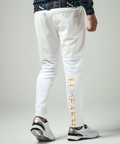 【LUXEAKMPLUS×roar】 バックロゴ防風パンツ新品未使用 タグ付