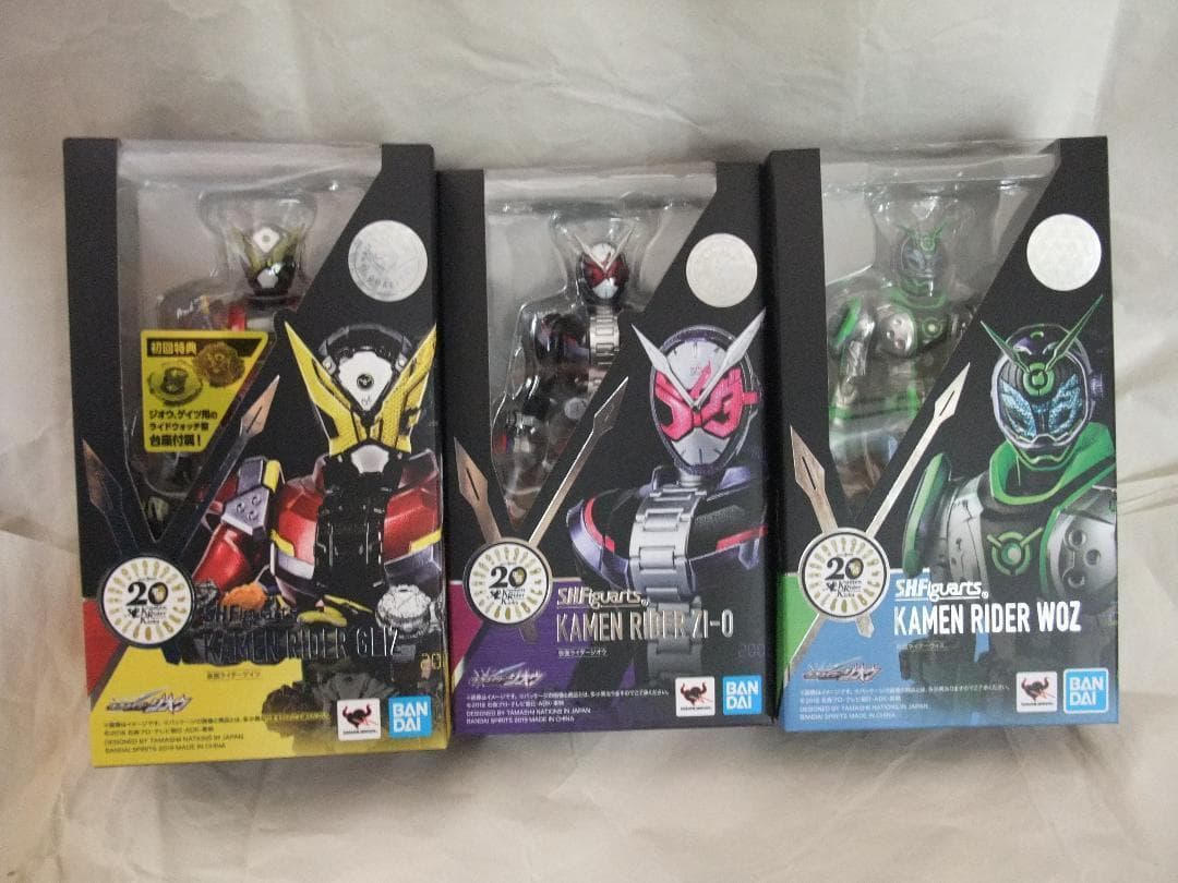 新品未開封　S.H.フィギュアーツ　ジオウ　鎧武 ドライブ エグゼイド セット