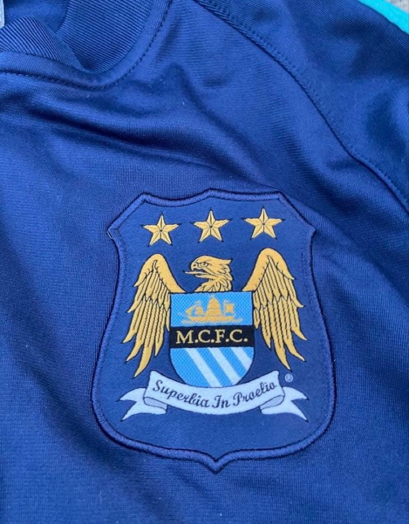 【美品】Nike×マンチェスターシティ　トラックジャケット/ジャージ/ナイキ L