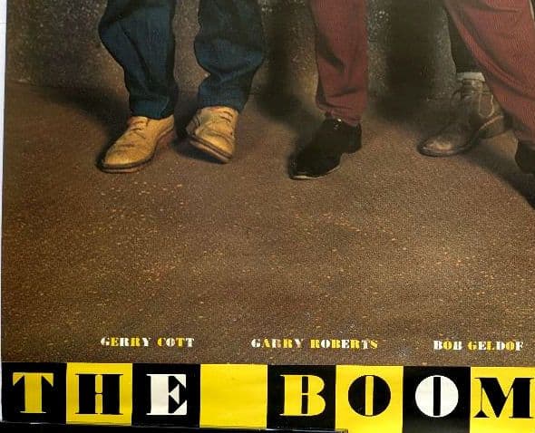 ブームタウン ラッツ 1979年 哀愁のマンデイ 貴重 プロモポスター 中古品