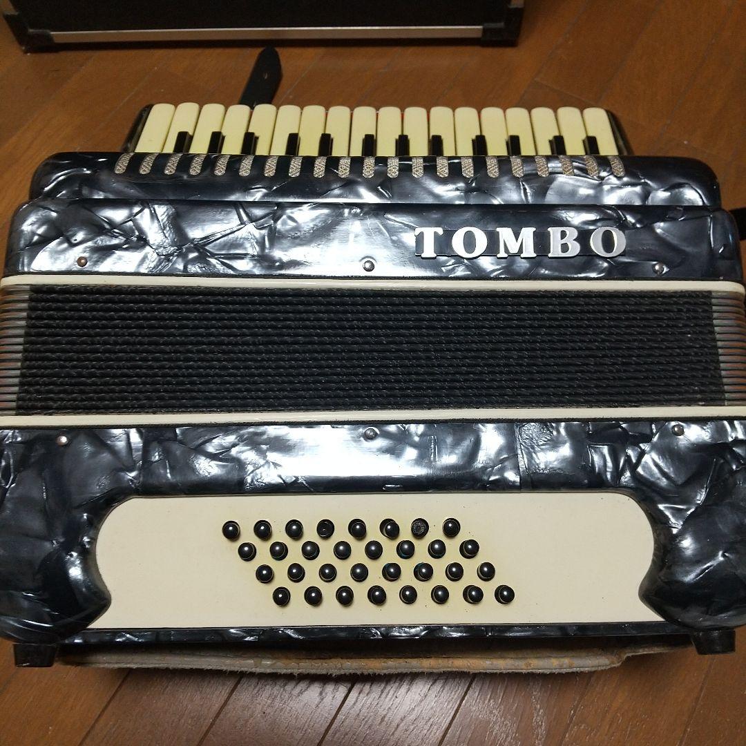 TOMBO アコーディオン T-32 ハードケース付き 動作確認済み