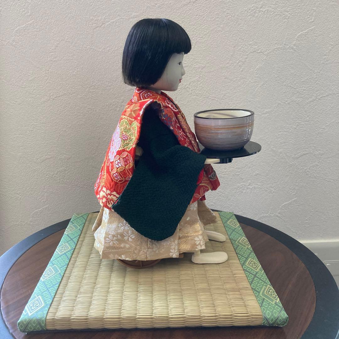 大江戸からくり人形　茶運童子　茶運び人形