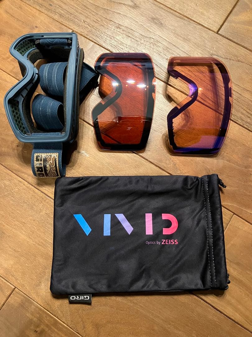 GIRO ゴーグル METHOD交換レンズ付き