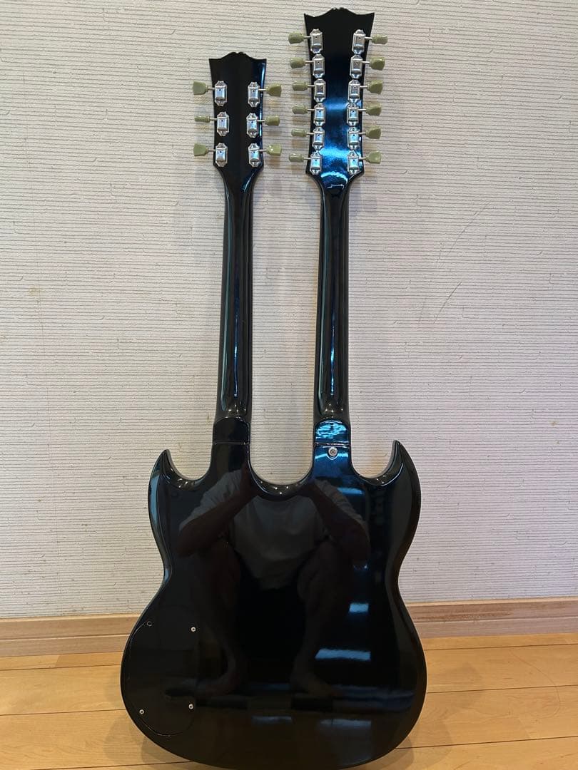 【再出品】12弦×6弦ダブルネックギター SGタイプ